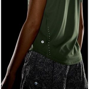 Lululemon High Neck Running and Training T-Shirt